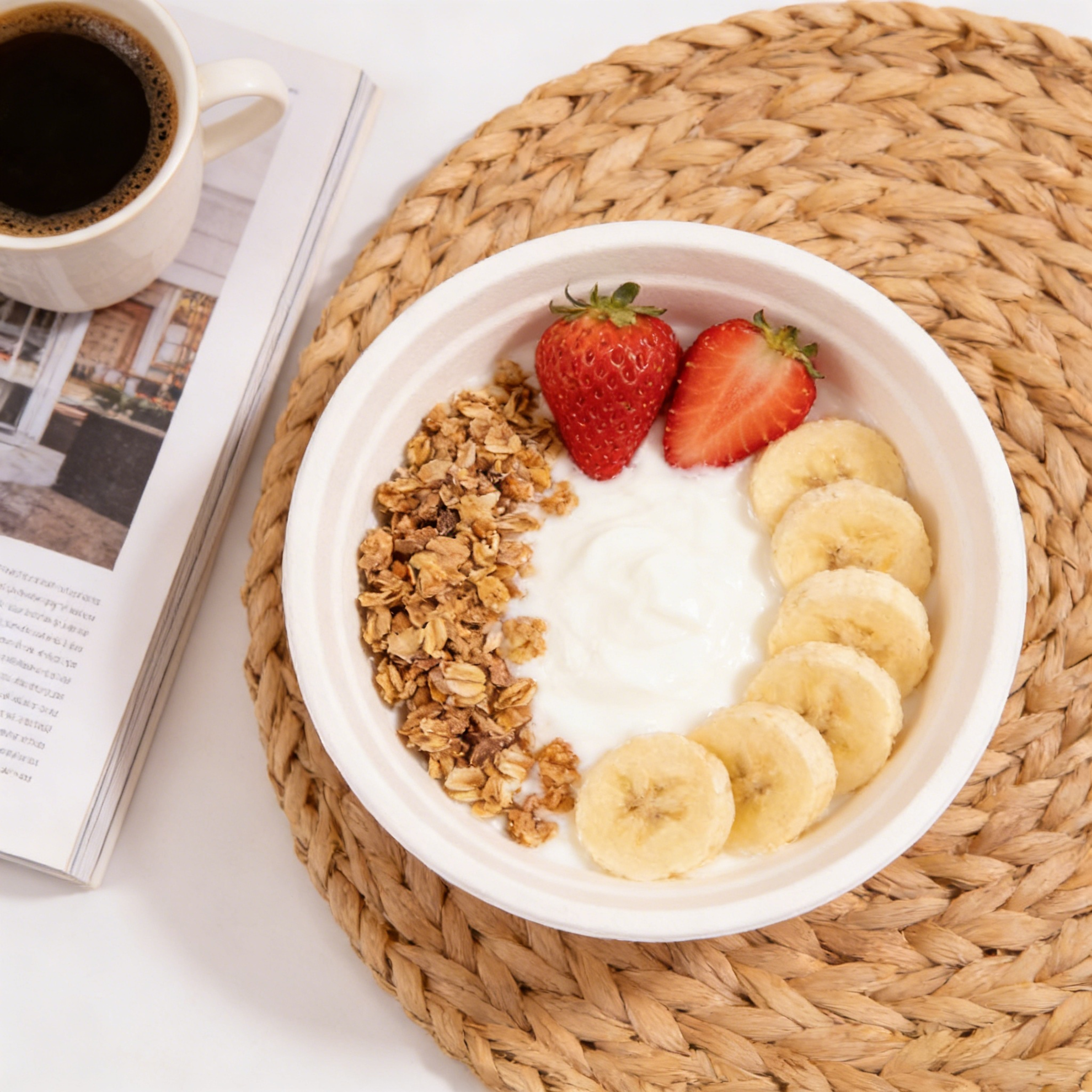 16 oz & 30 oz Compostable Paper Bowls Set (200 Pieces) — view 10