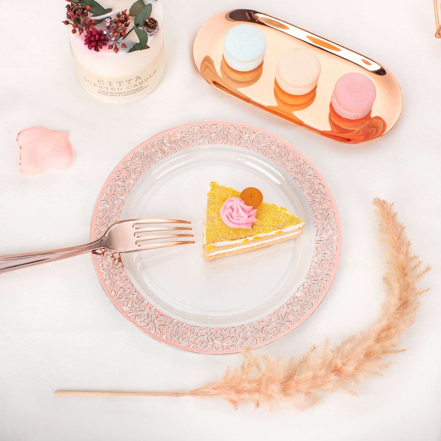 144PCS Dessert Plates Set