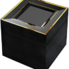 Black With Gold Rim