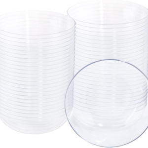Clear 10oz Plastic Bowls-Disposable Plastic Bowls- Premium Heavy Duty Salsa Bowls for Wedding &Parties — view 8