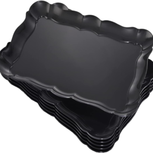Black BBG Appetizer Serving Tray — view 8