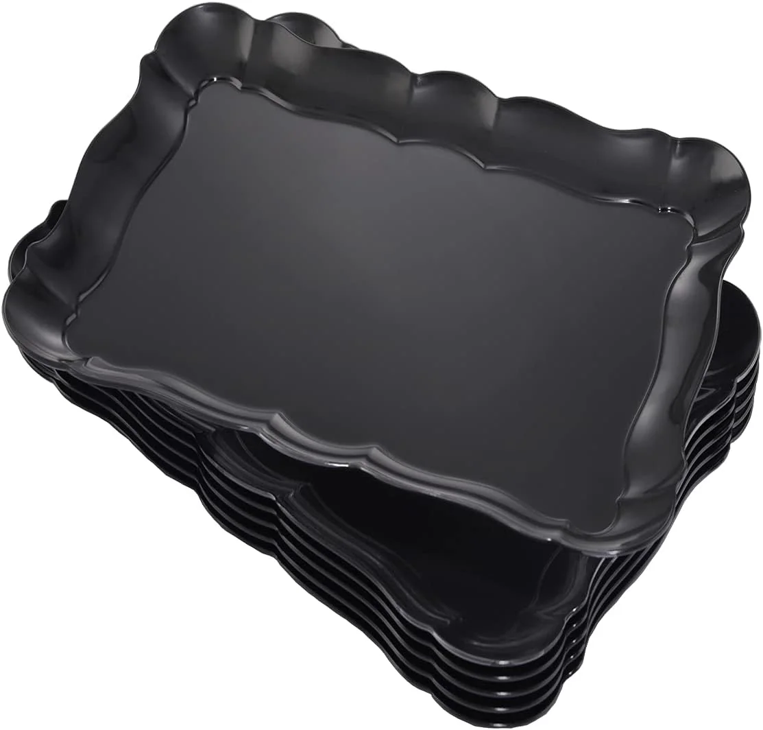Black BBG Appetizer Serving Tray — view 8