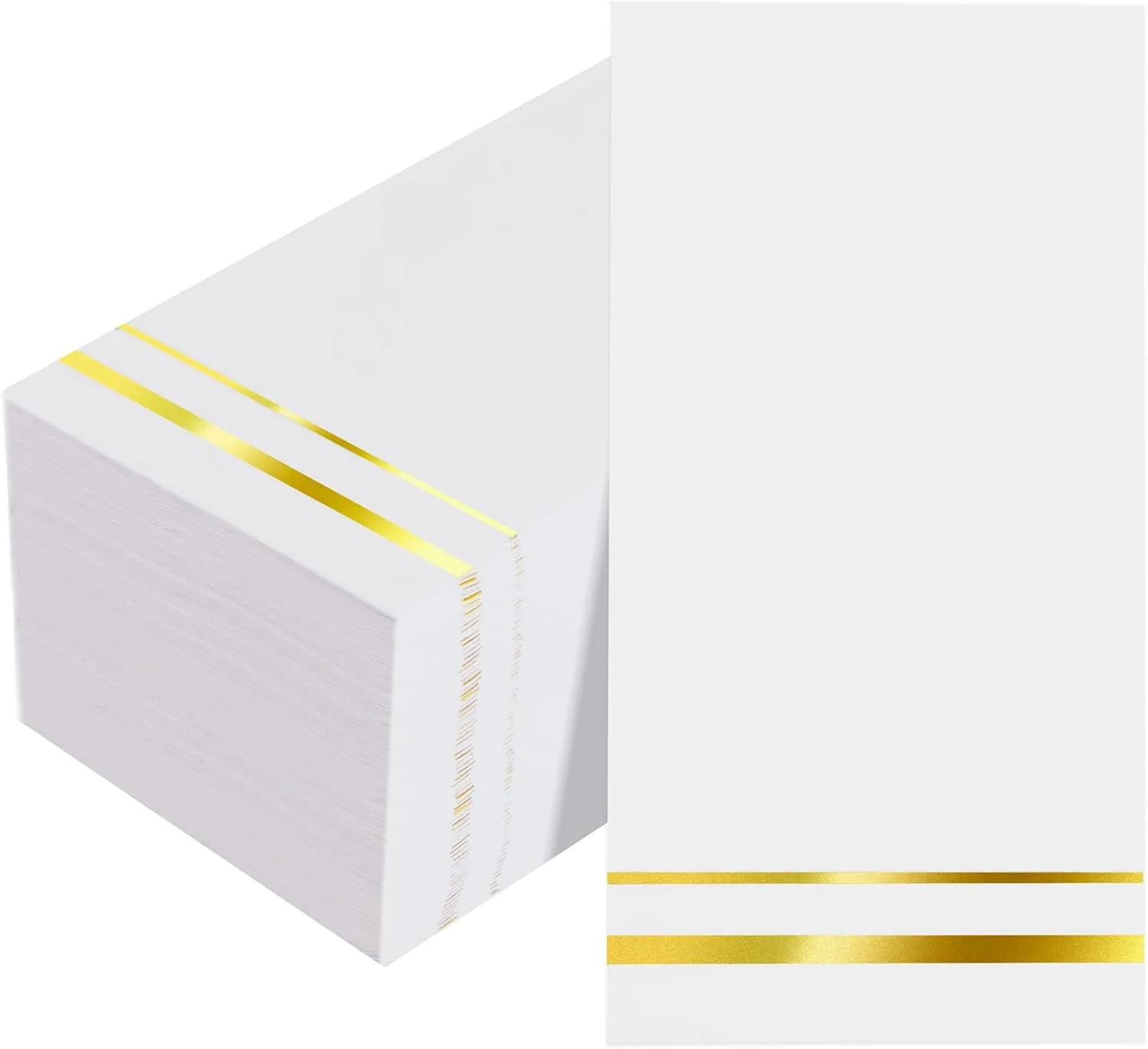 Gold 100-Count 3-Ply disposable Napkins (100 Pieces) — view 8