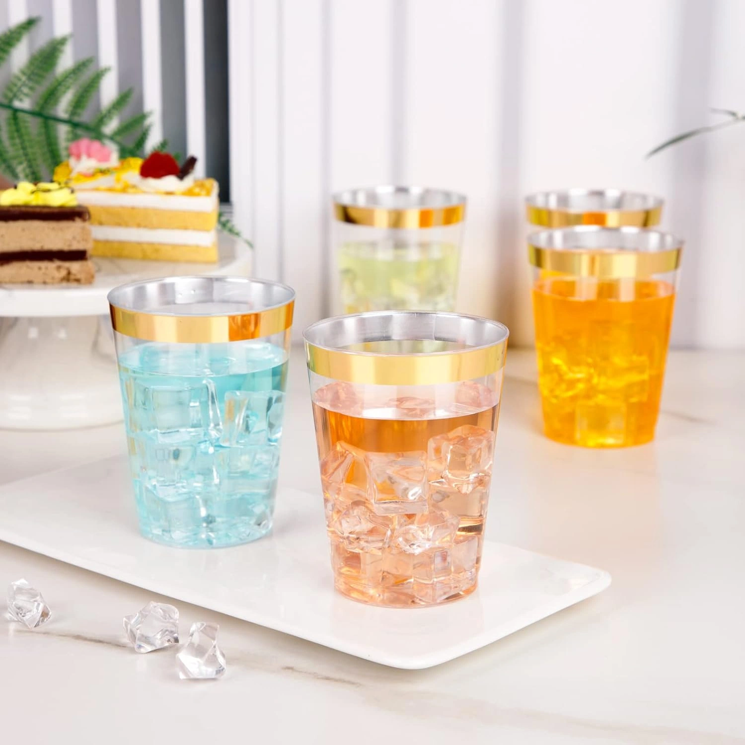 Gold Rim Cocktail Cups — view 13