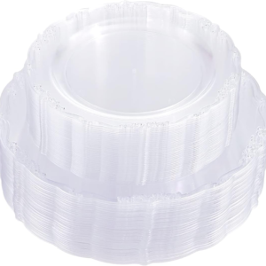 Clear U-QE Disposable Plates — view 11