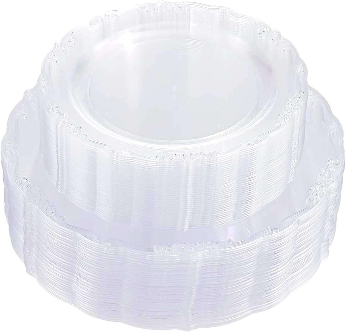 Clear U-QE Disposable Plates — view 11