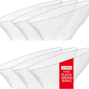 Clear Plastic Serving Bowls — view 9