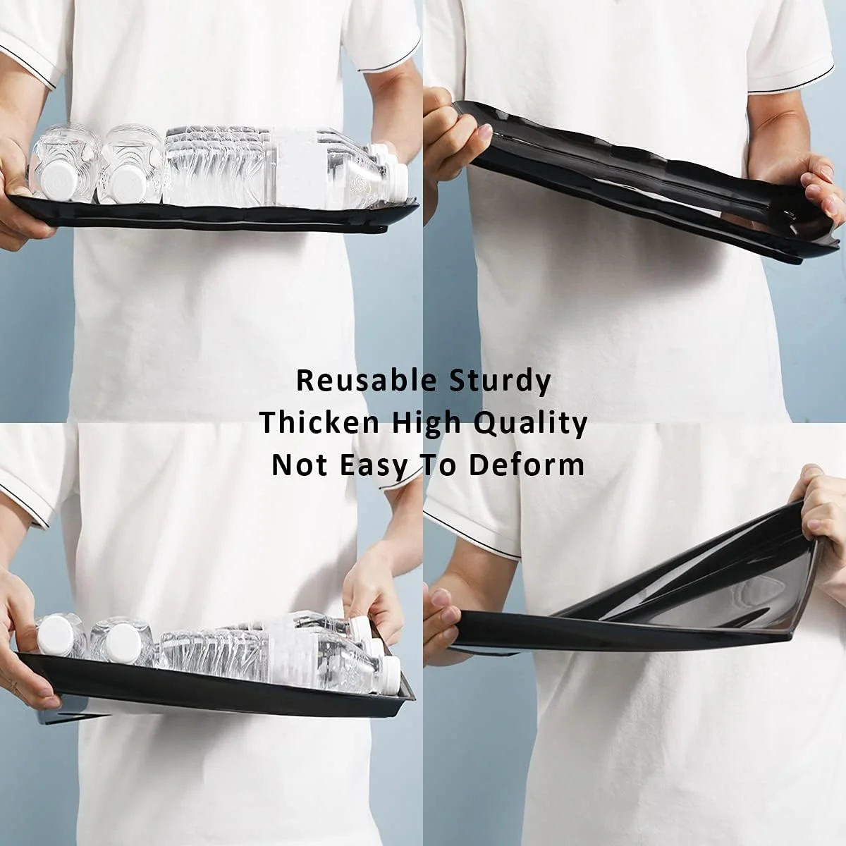 Black BBG Appetizer Serving Tray — view 13