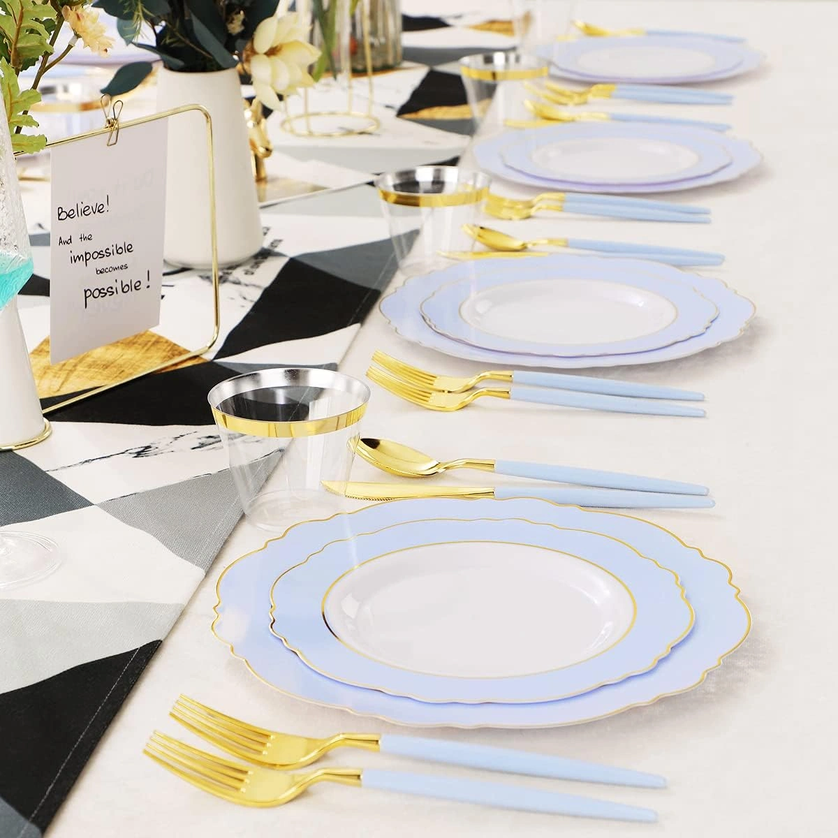 Blue Plates Disposable — view 11