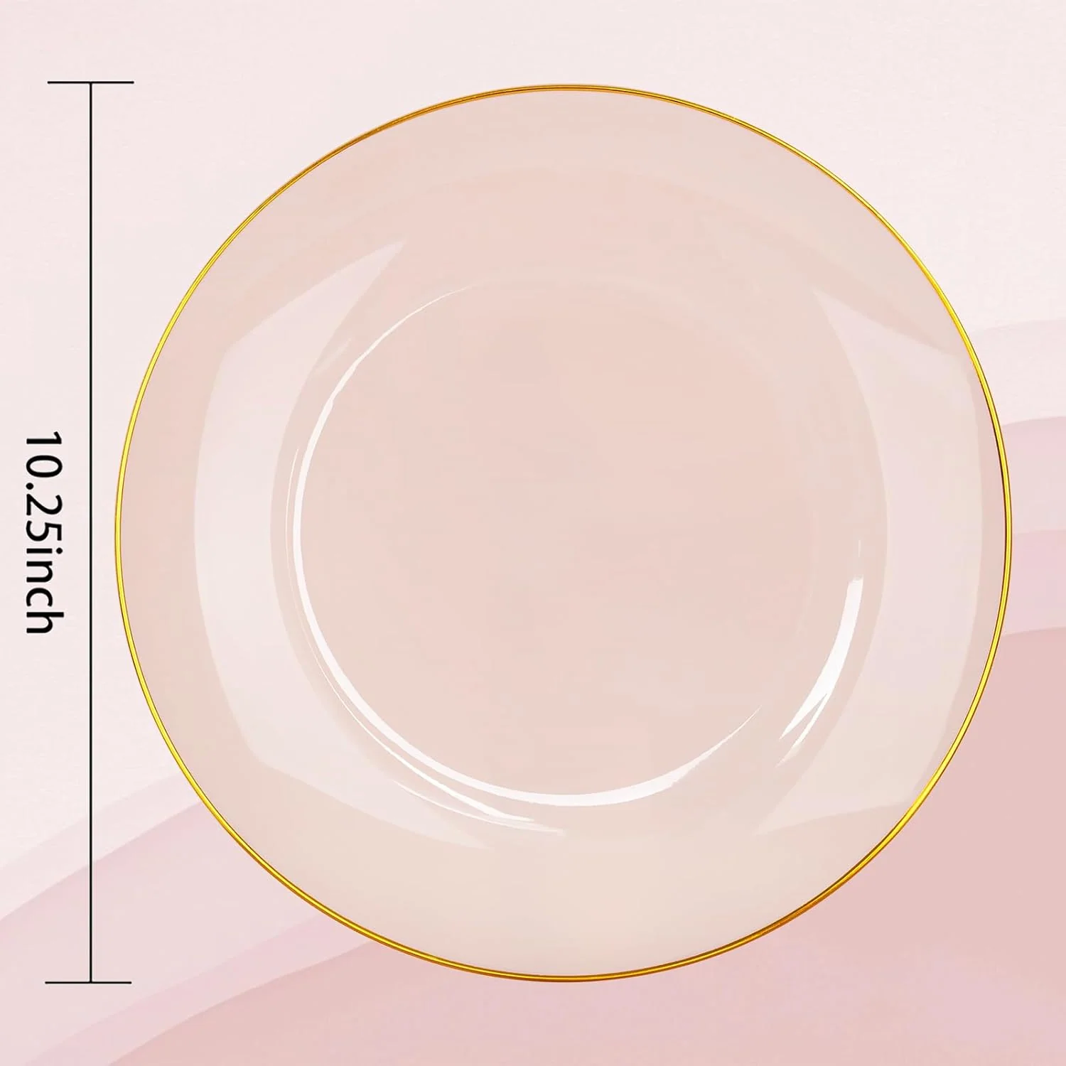 Pink Plastic Plates — view 13