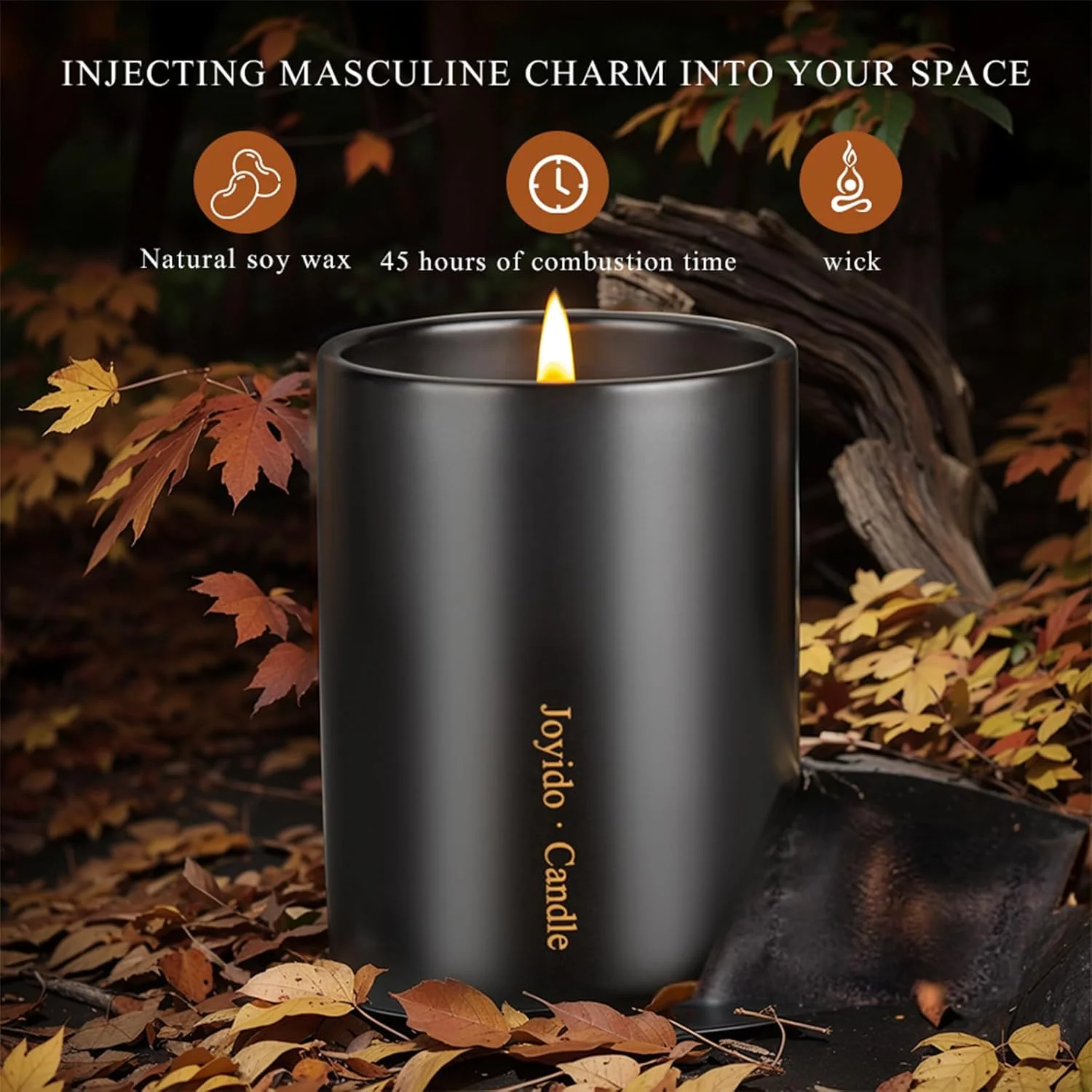 Lavender Black 14OZ Scented Candle — view 13