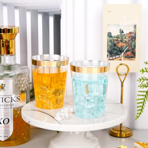 Gold Rim Cocktail Cups — view 9