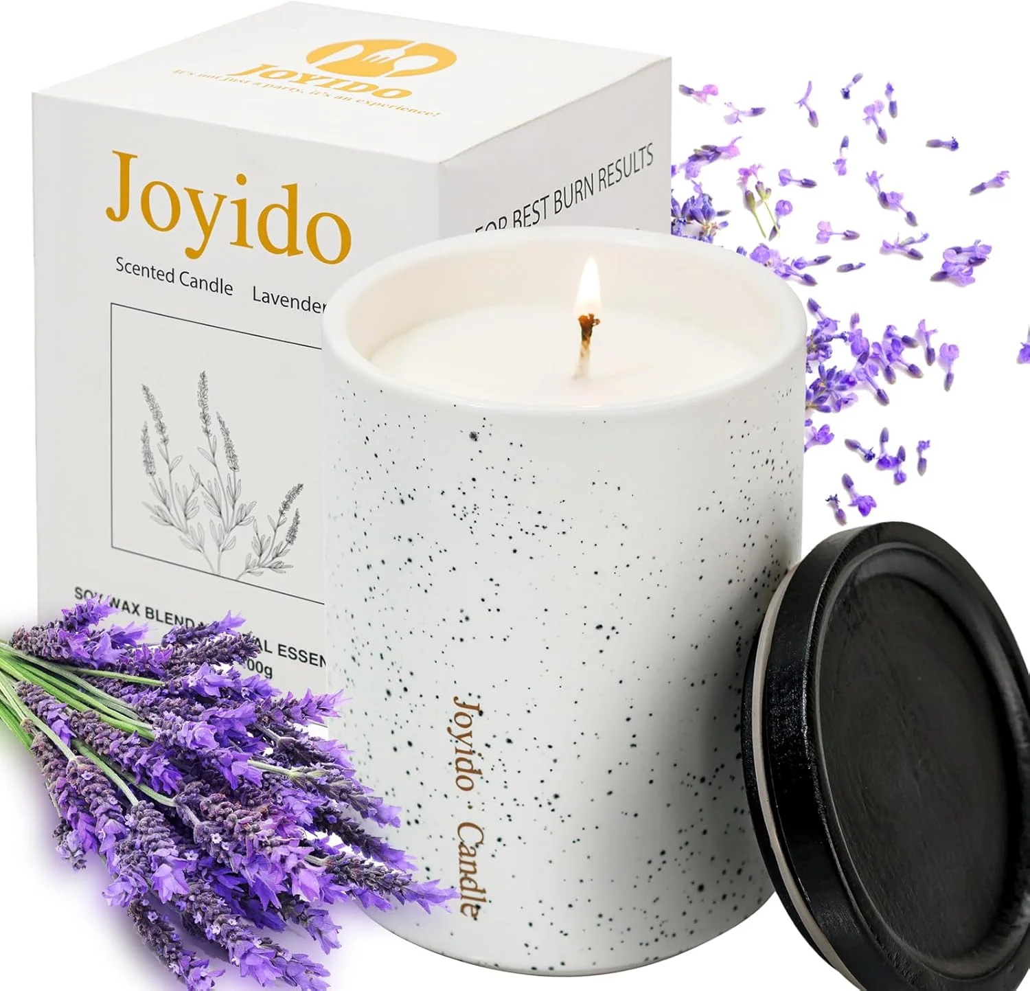 Lavender White 14OZ Scented Candle — view 11