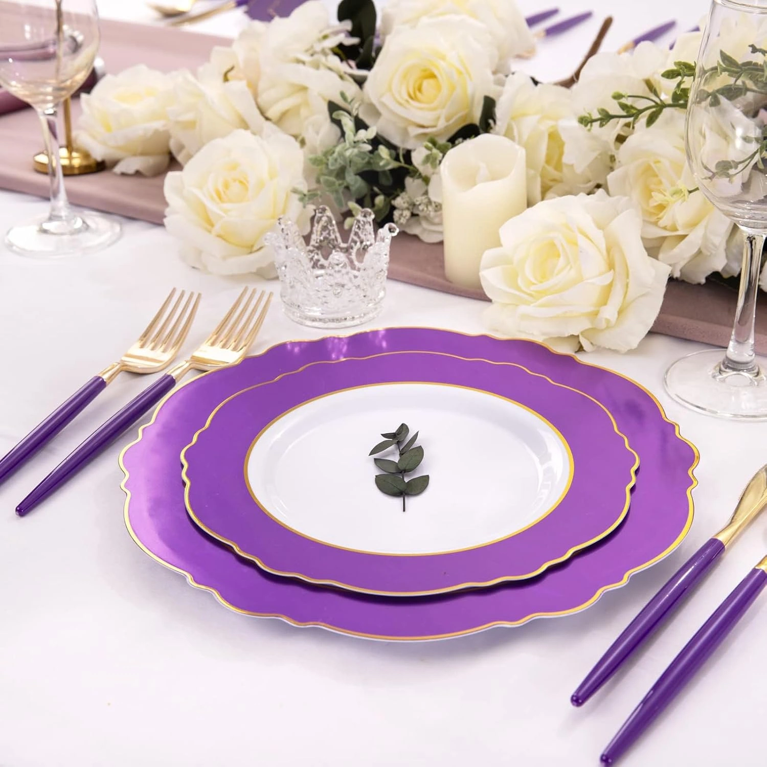 Purple Plates Disposable — view 13