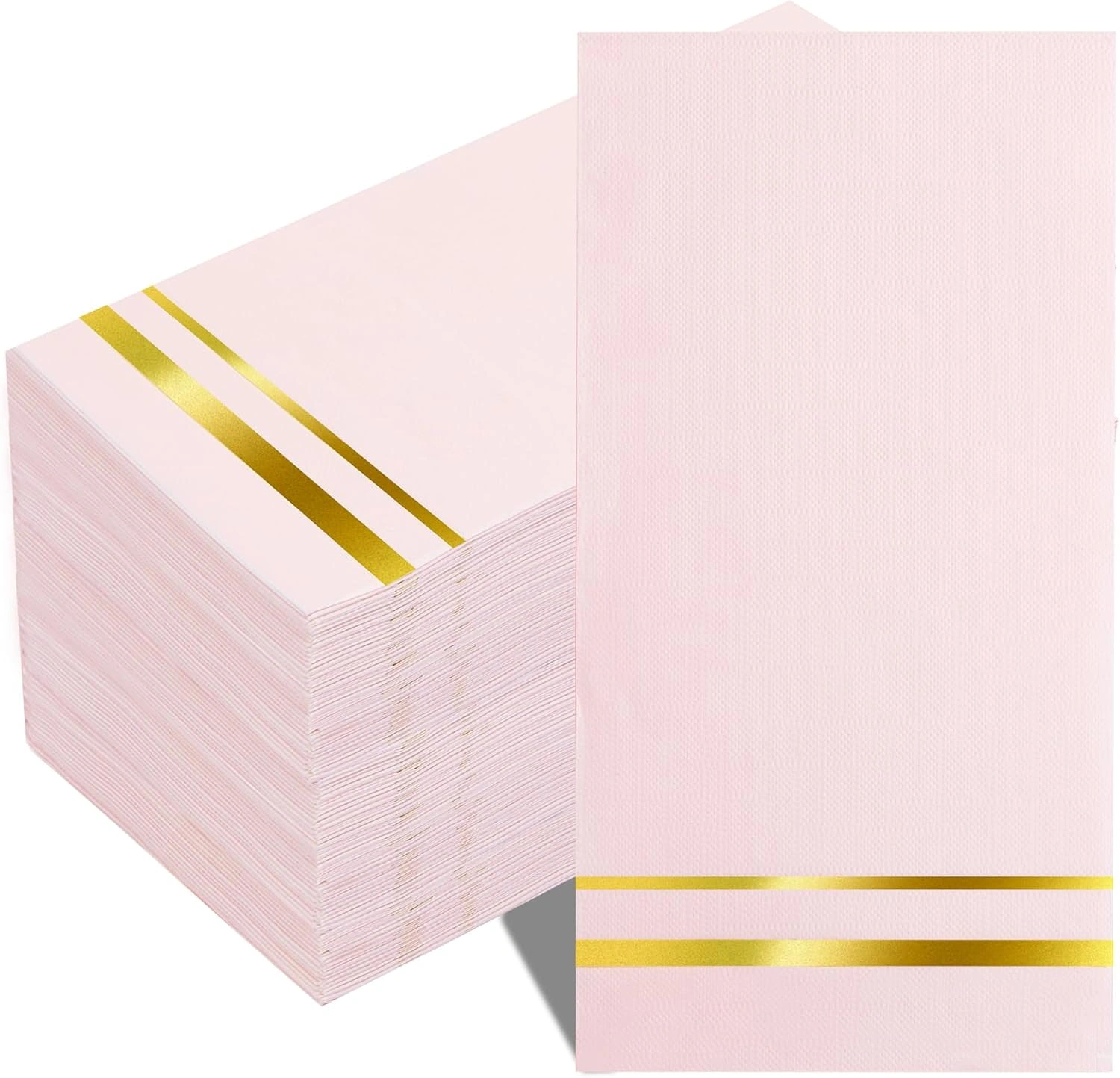Pink 100-Count 3-Ply disposable Napkins (100 Pieces) — view 9