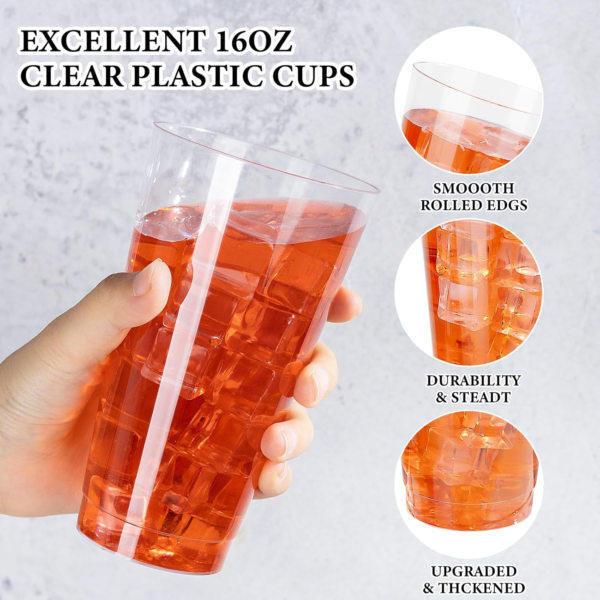 Clear 5oz Small Disposable Cups — view 12