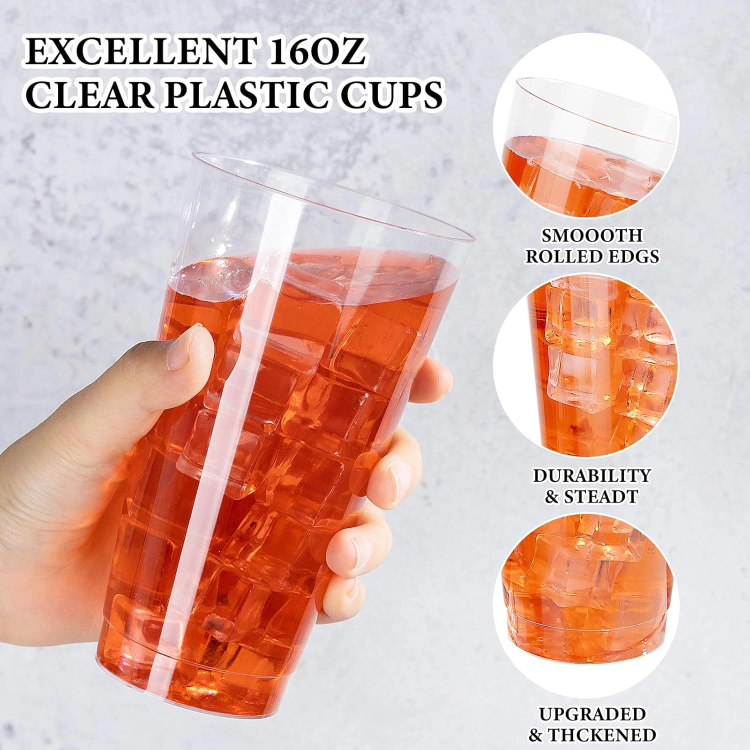 Clear 5oz Small Disposable Cups — view 12