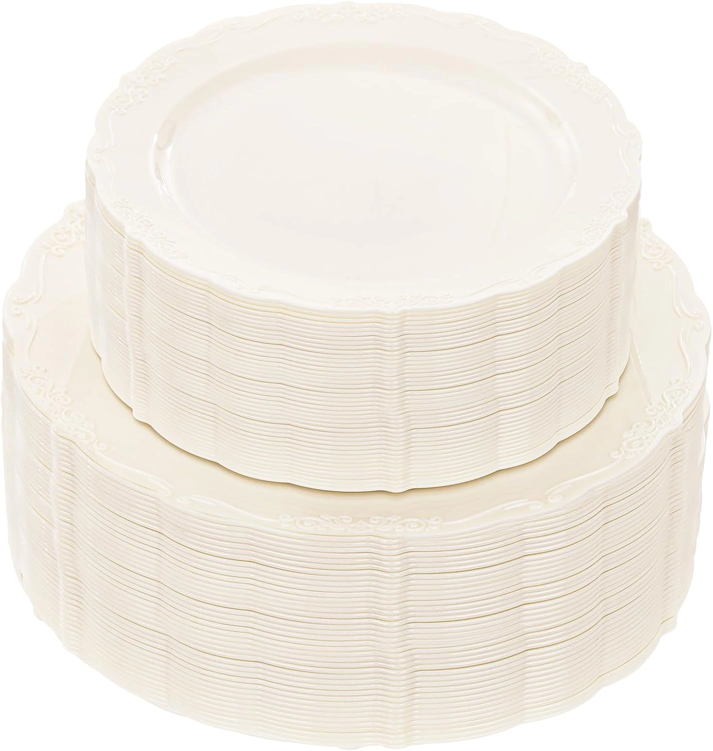 Ivory U-QE Disposable Plates — view 11