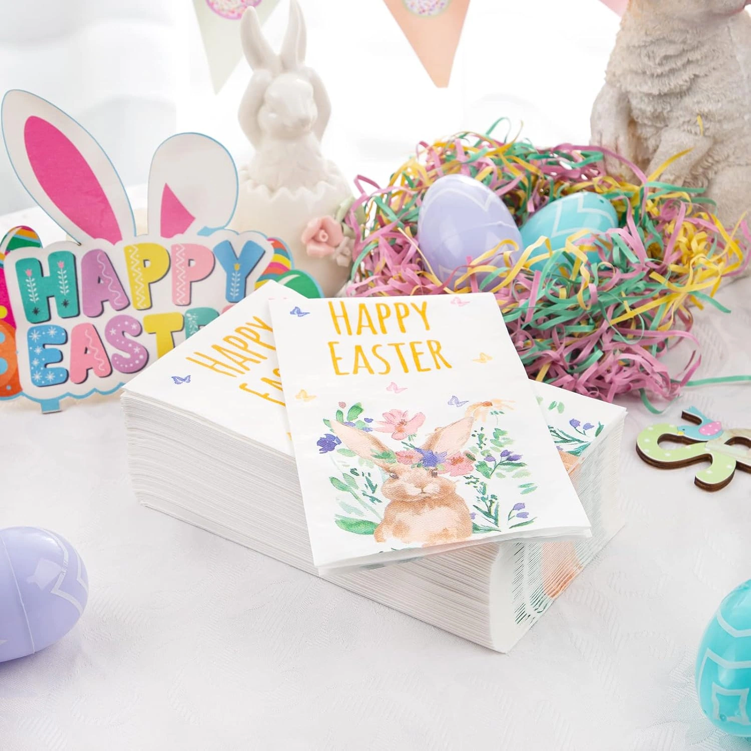 Easter 100-Count 3-Ply disposable Napkins (100 Pieces) — view 12