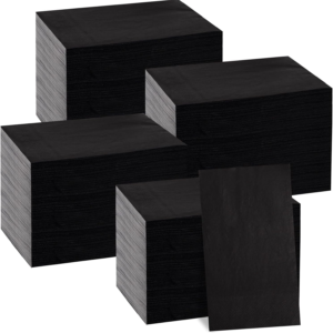 Black 100-Count 3-Ply disposable Napkins — view 8