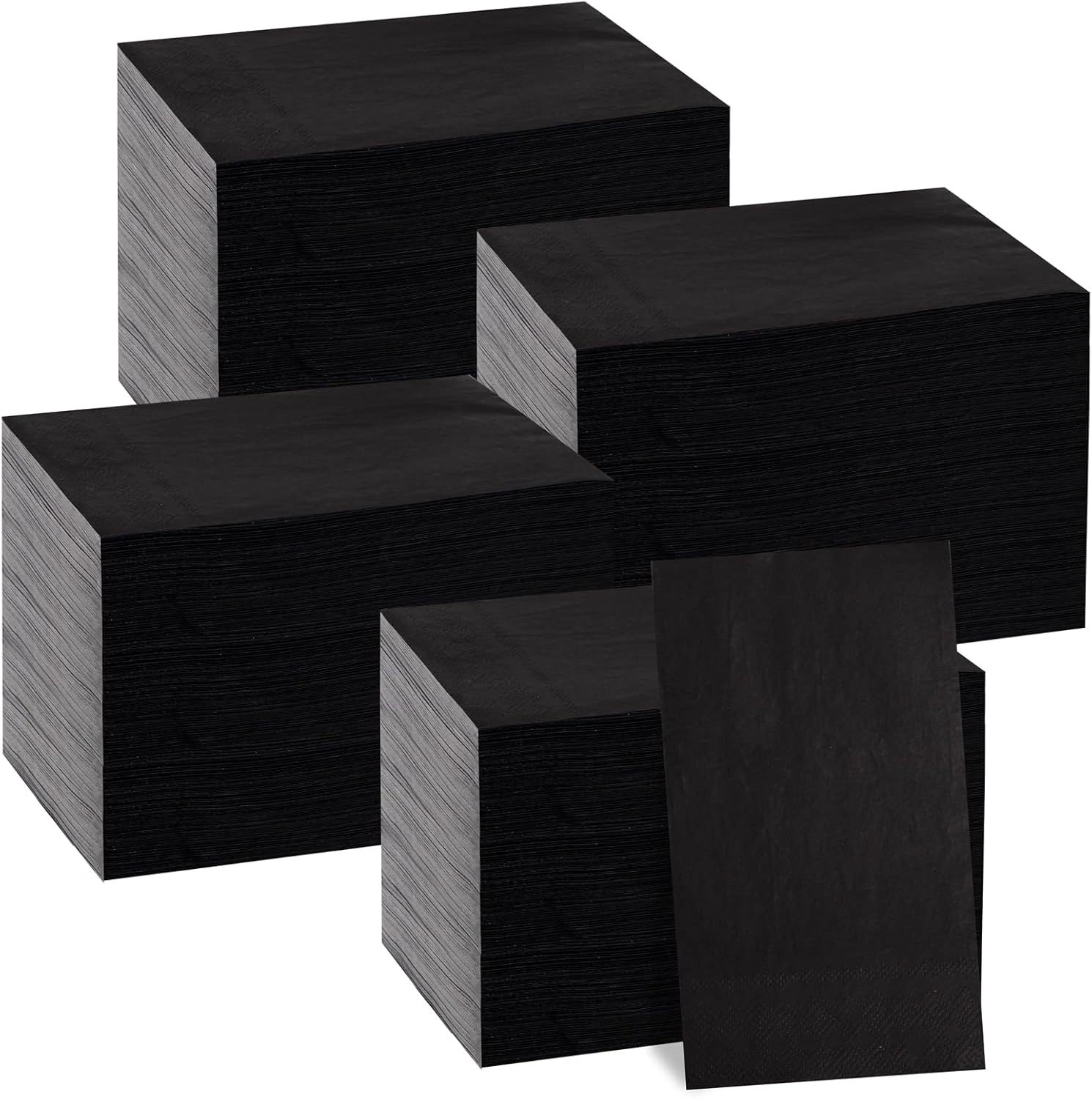 Black 100-Count 3-Ply disposable Napkins — view 8