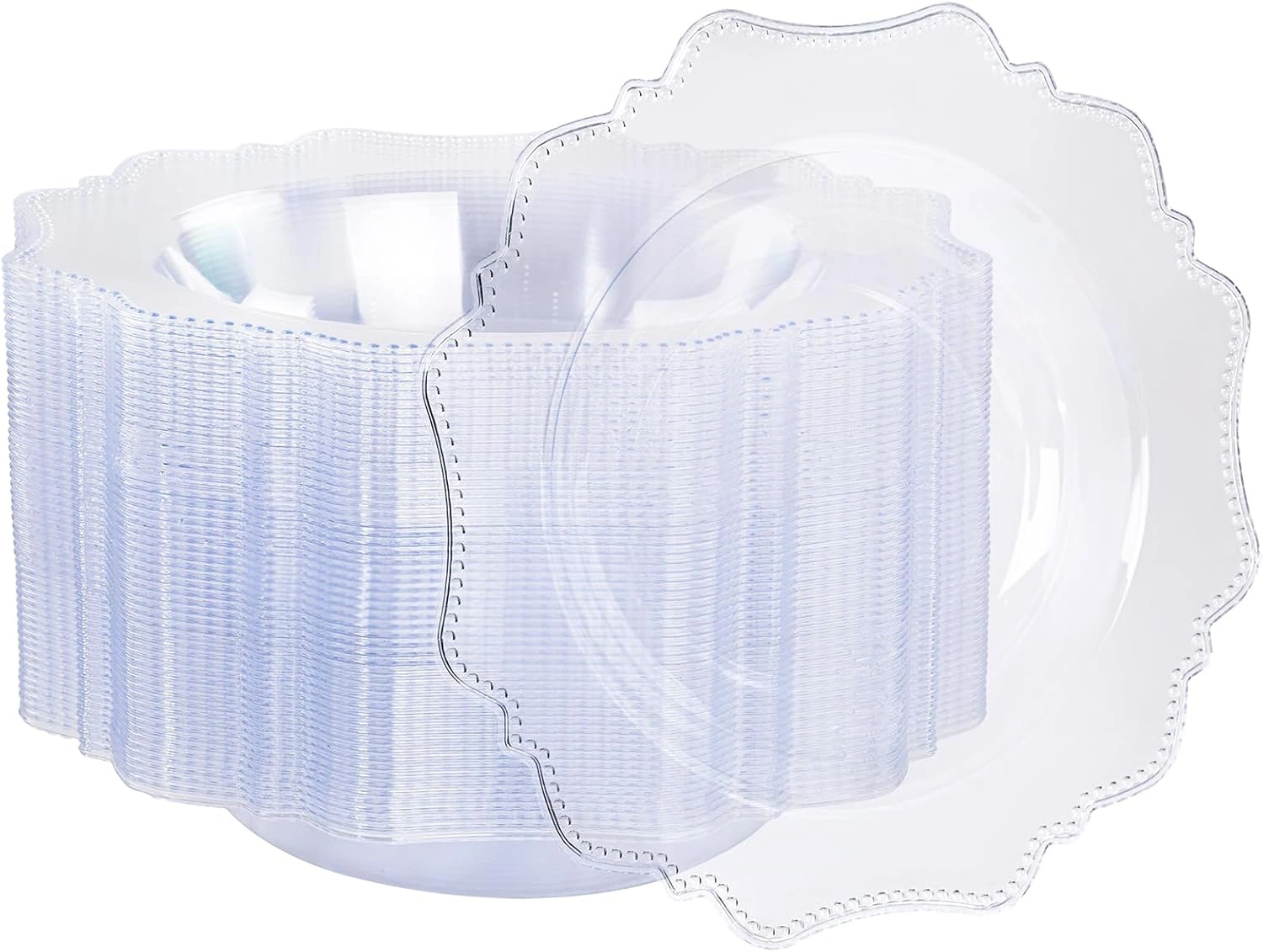 Clear Plastic Party Bowls () 12 Oz Disposable Soup/Salad Bowl — view 11