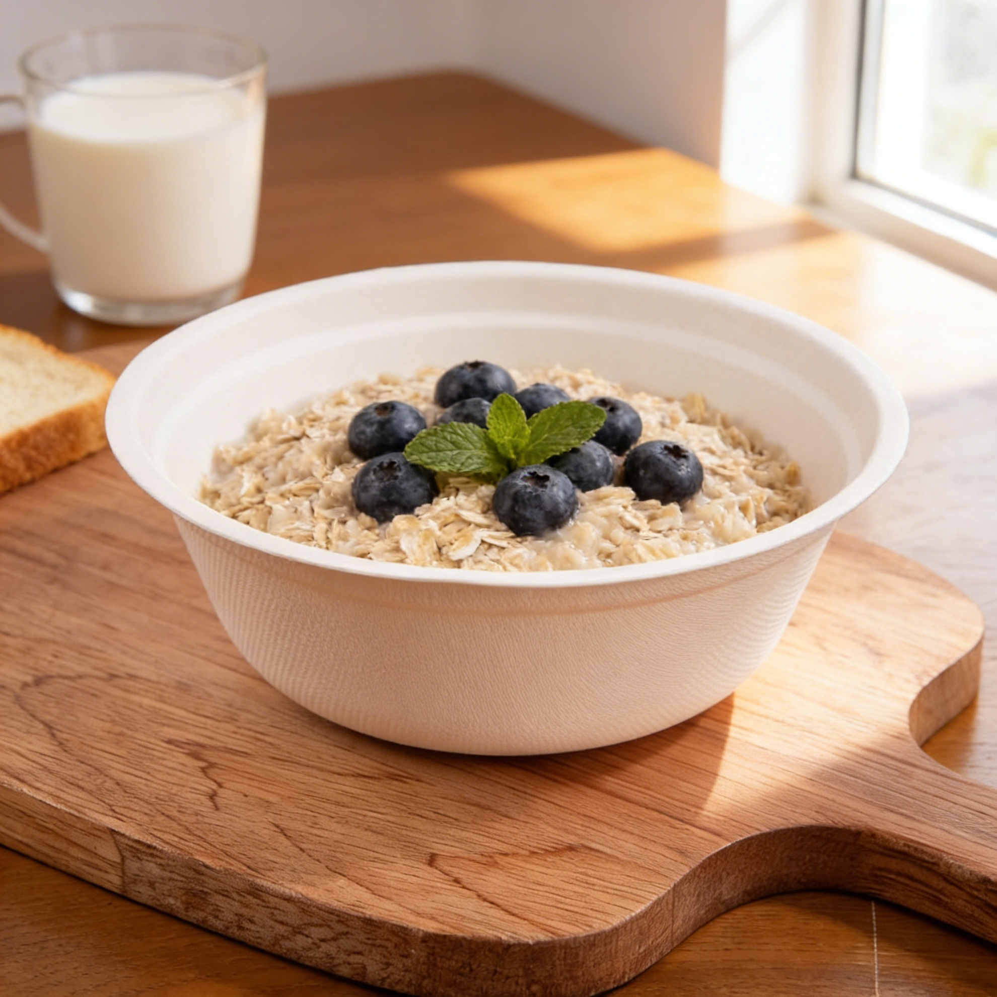 16 oz & 30 oz Compostable Paper Bowls Set (200 Pieces) — view 11