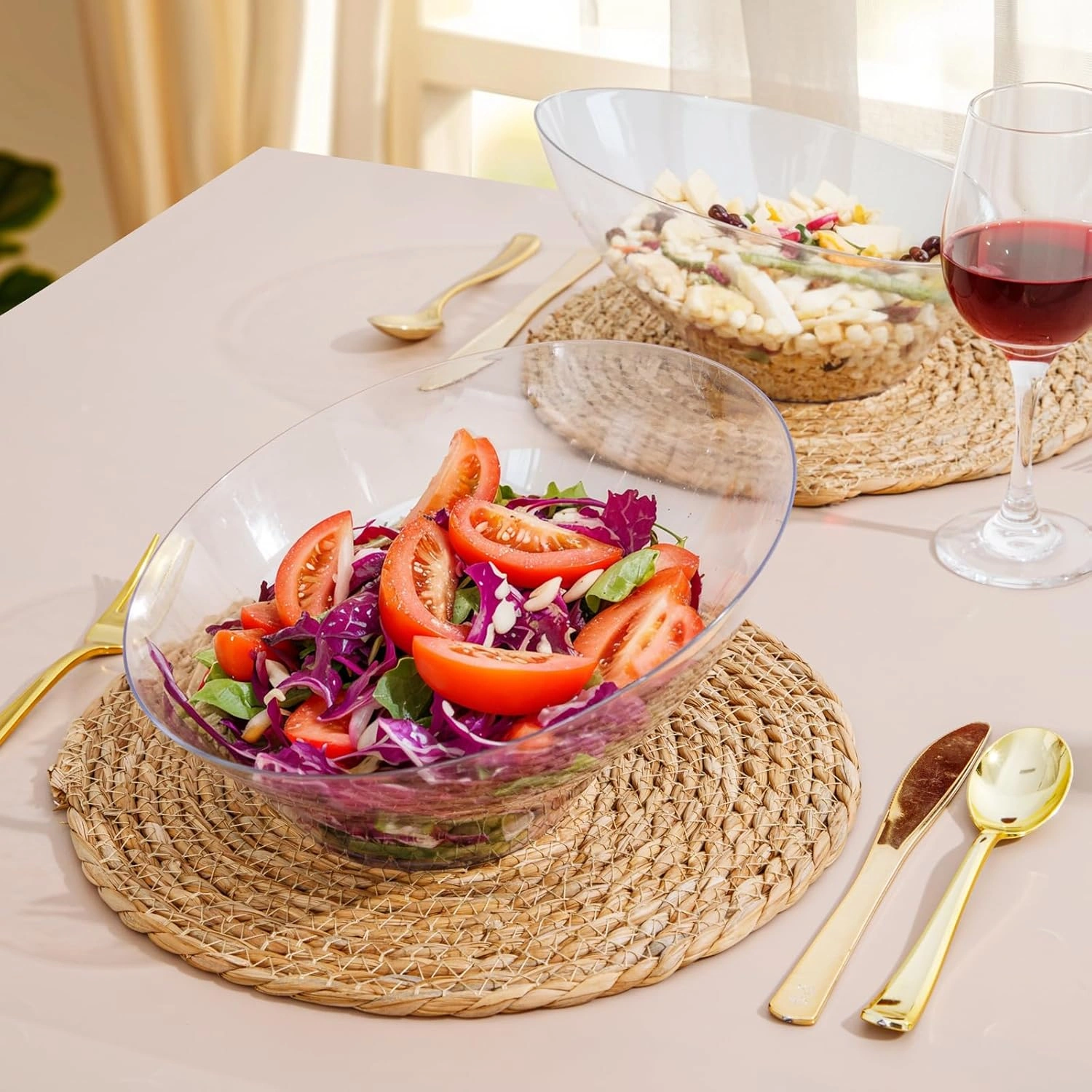 Clear Plastic Serving Bowls — view 10