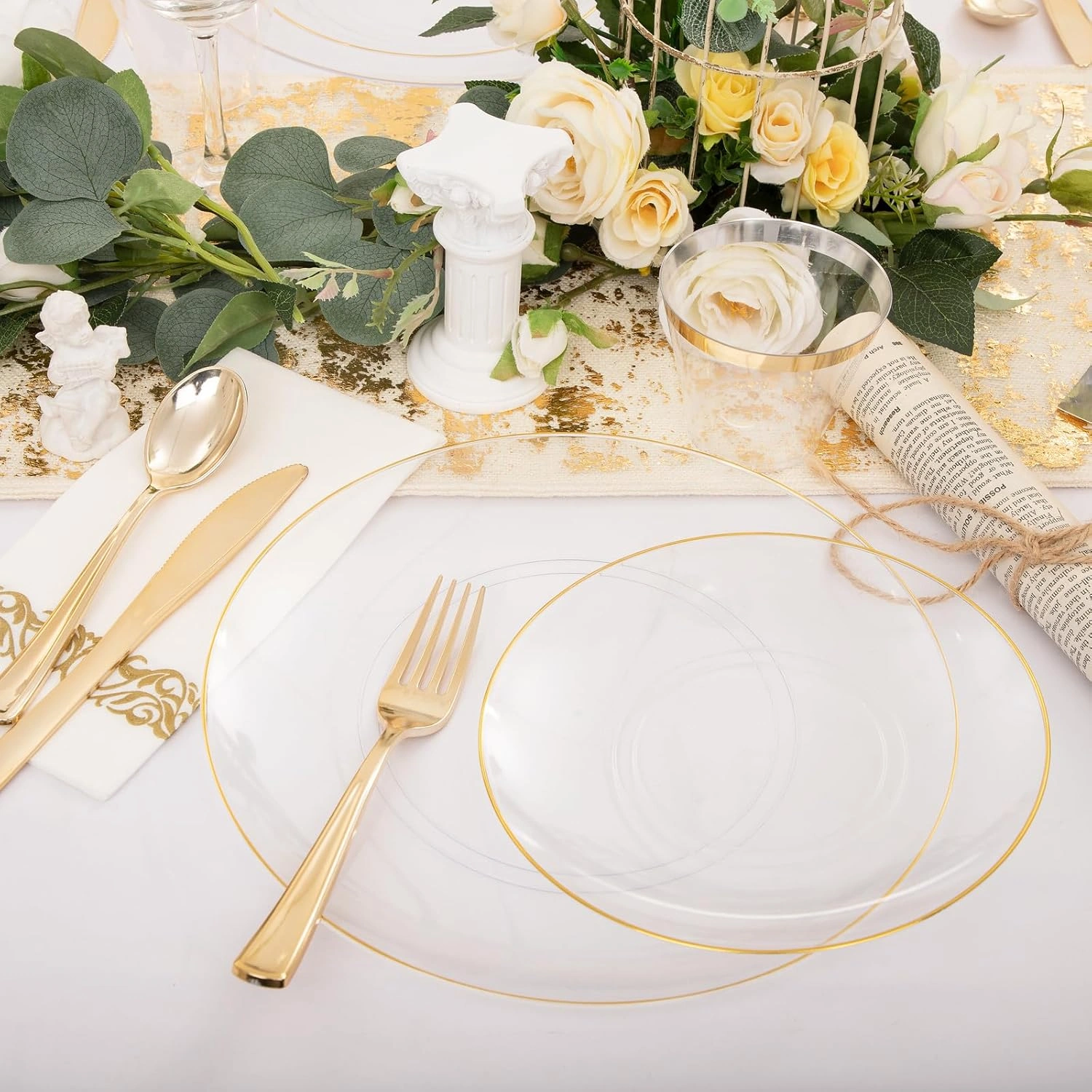 Clear Plastic Plates — view 12