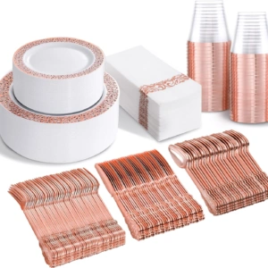 Rose Gold Lace Design