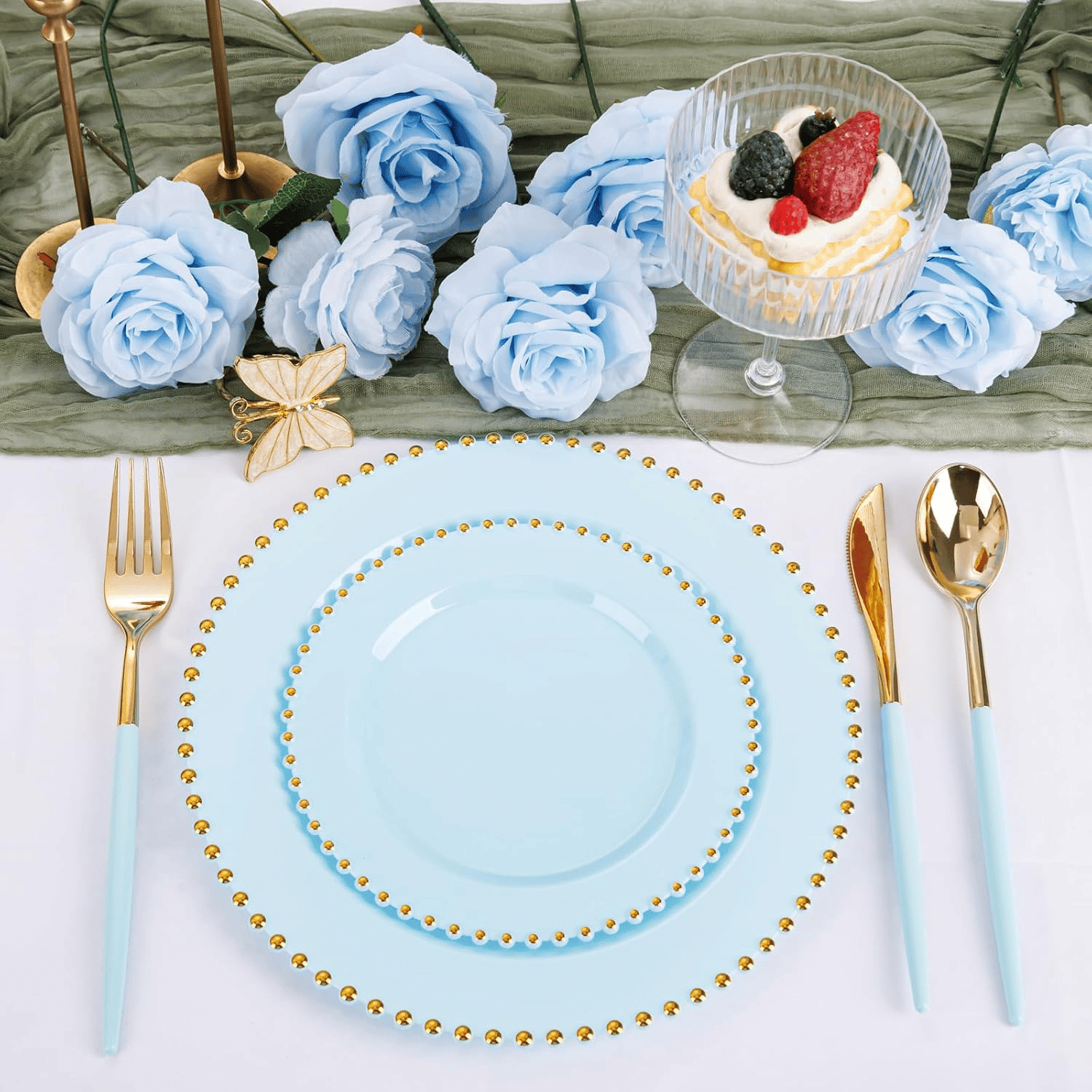 Gold Plastic Silverware