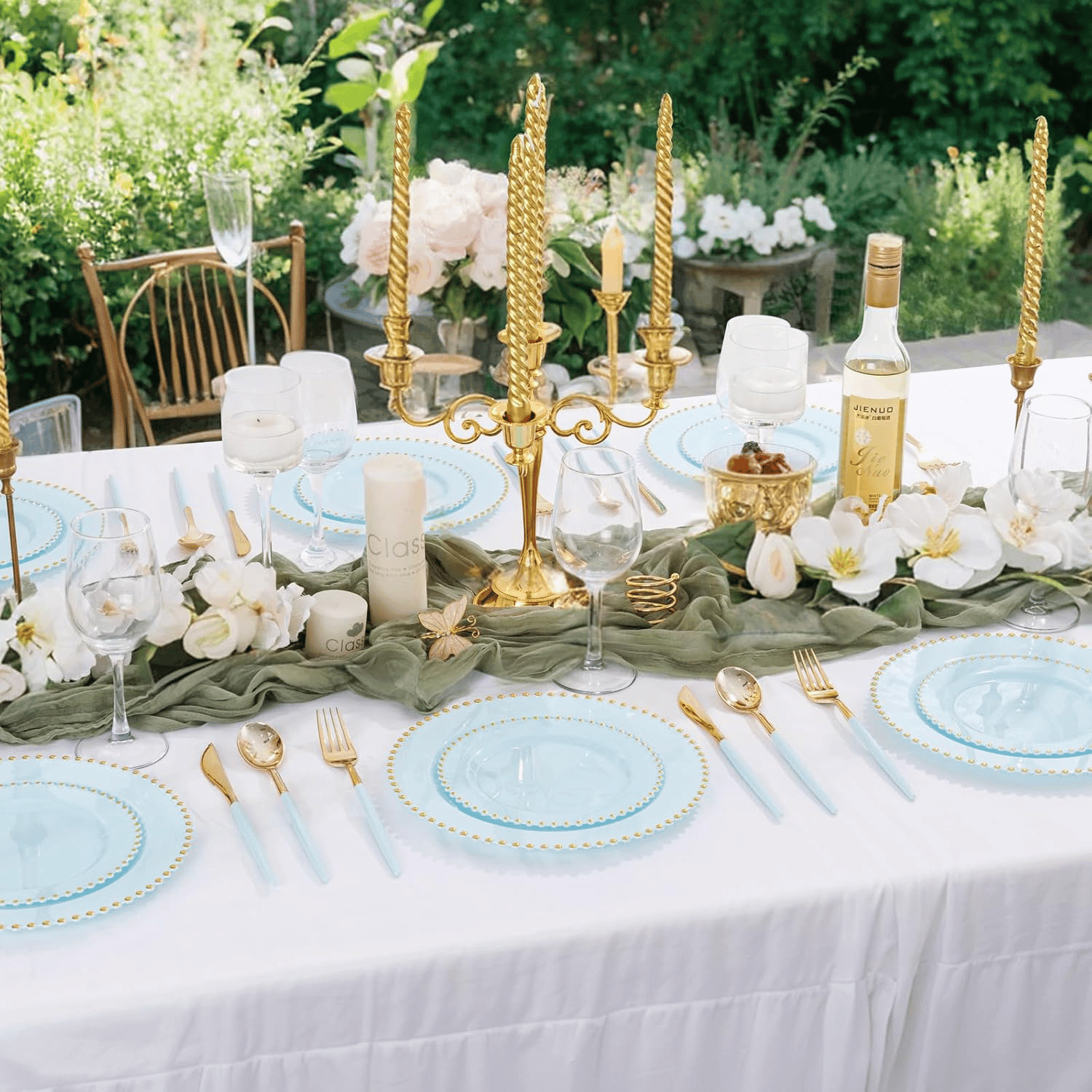 Gold Plastic Silverware