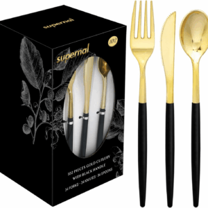 Gold Plastic Silverware