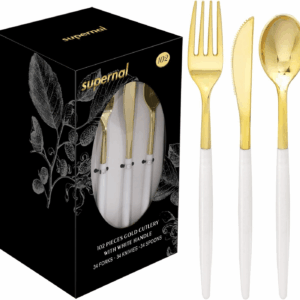 Gold Plastic Silverware