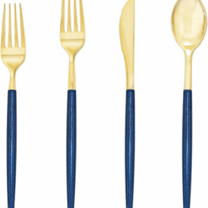 Gold Plastic Silverware