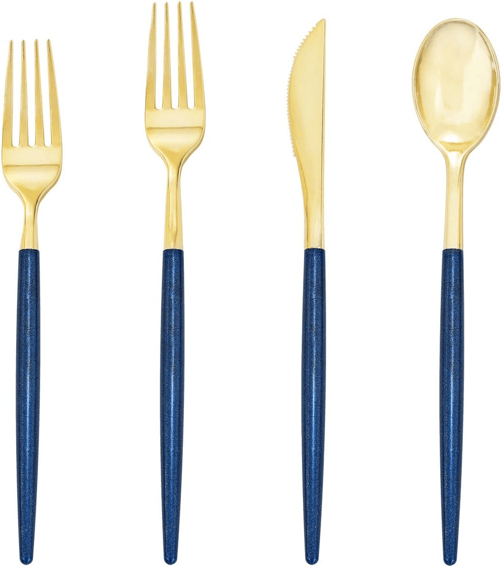 Gold Plastic Silverware