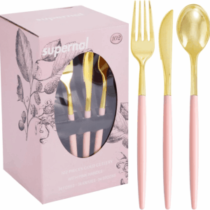 Gold Plastic Silverware