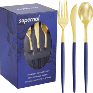 Gold Plastic Silverware