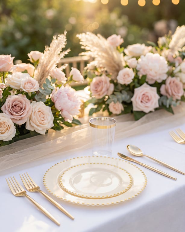 Ivory Gold Elegant Dinnerware Set — view 7