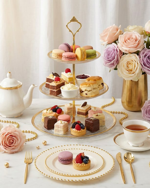 Ivory Gold Elegant Dinnerware Set — view 11