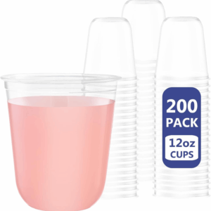 Clear Plastic Cups — view 1