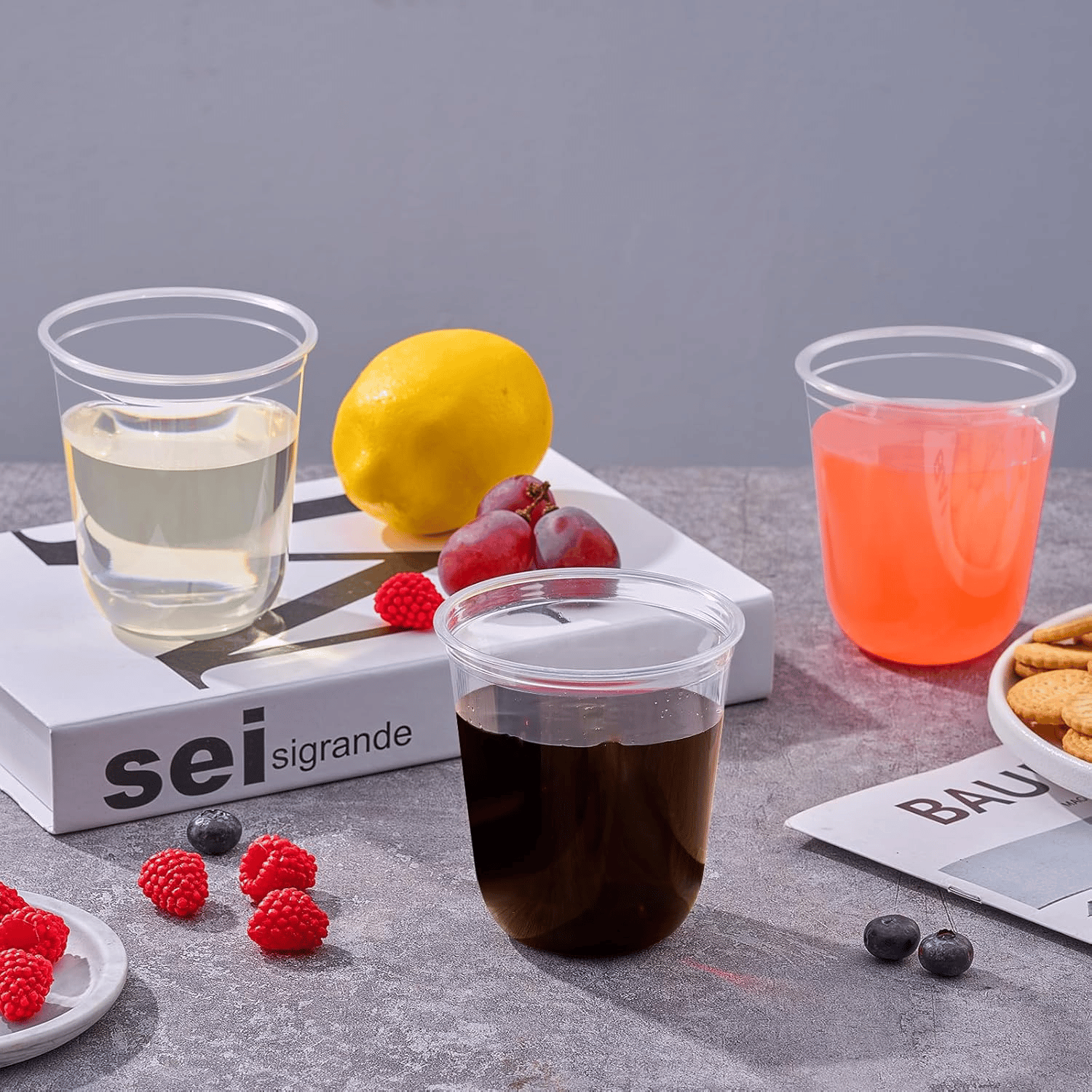 Clear Plastic Cups — view 2