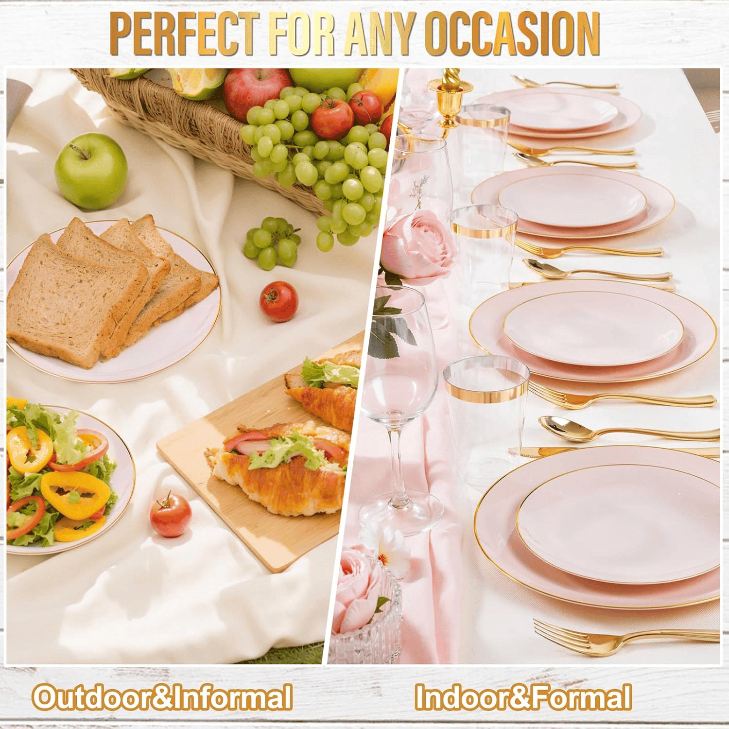 Pink Plastic Plates — view 8