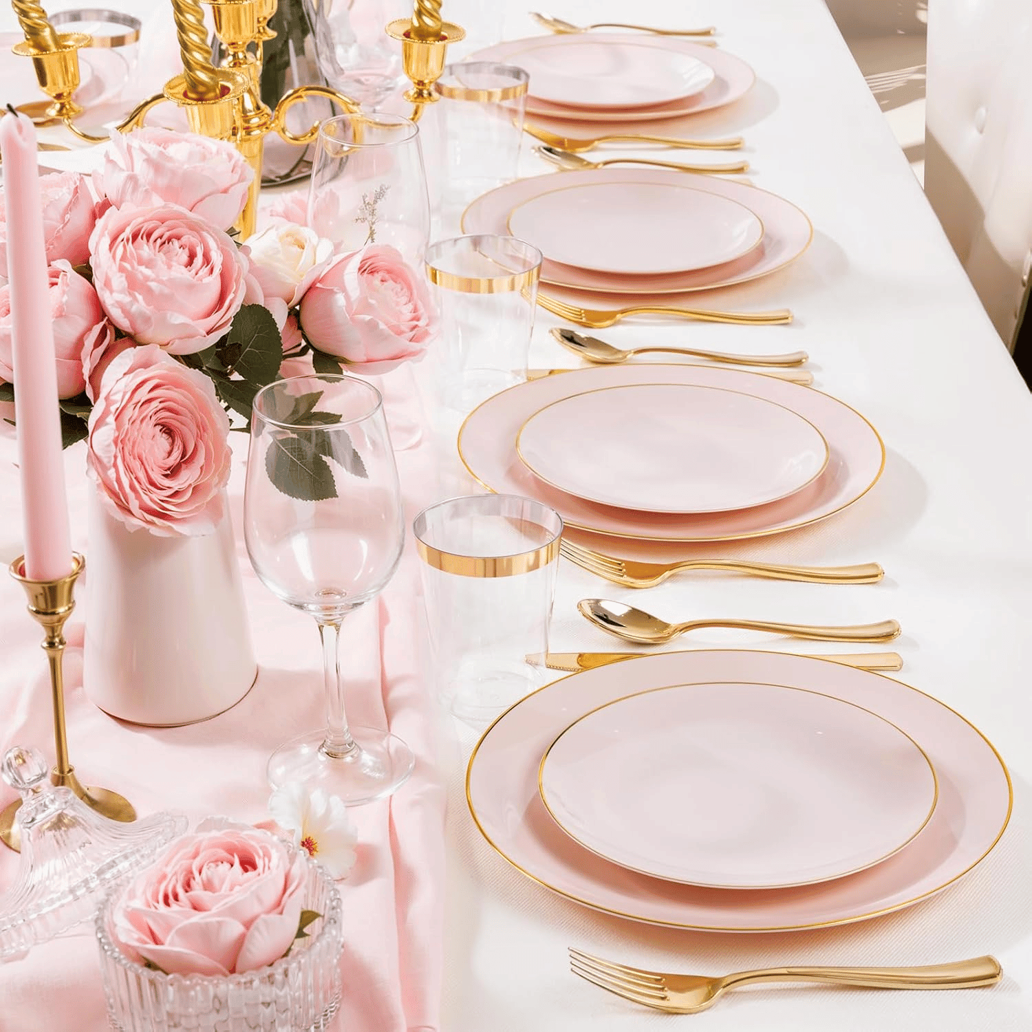 Pink Plastic Plates — view 9