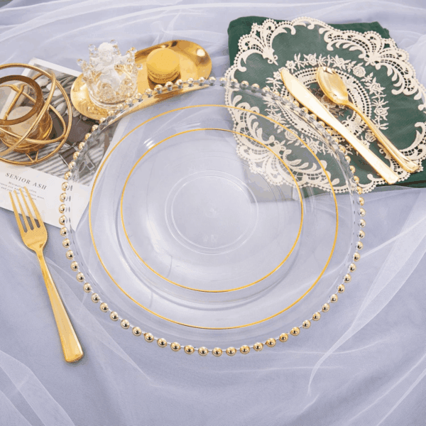 Clear Plastic Plates — view 10
