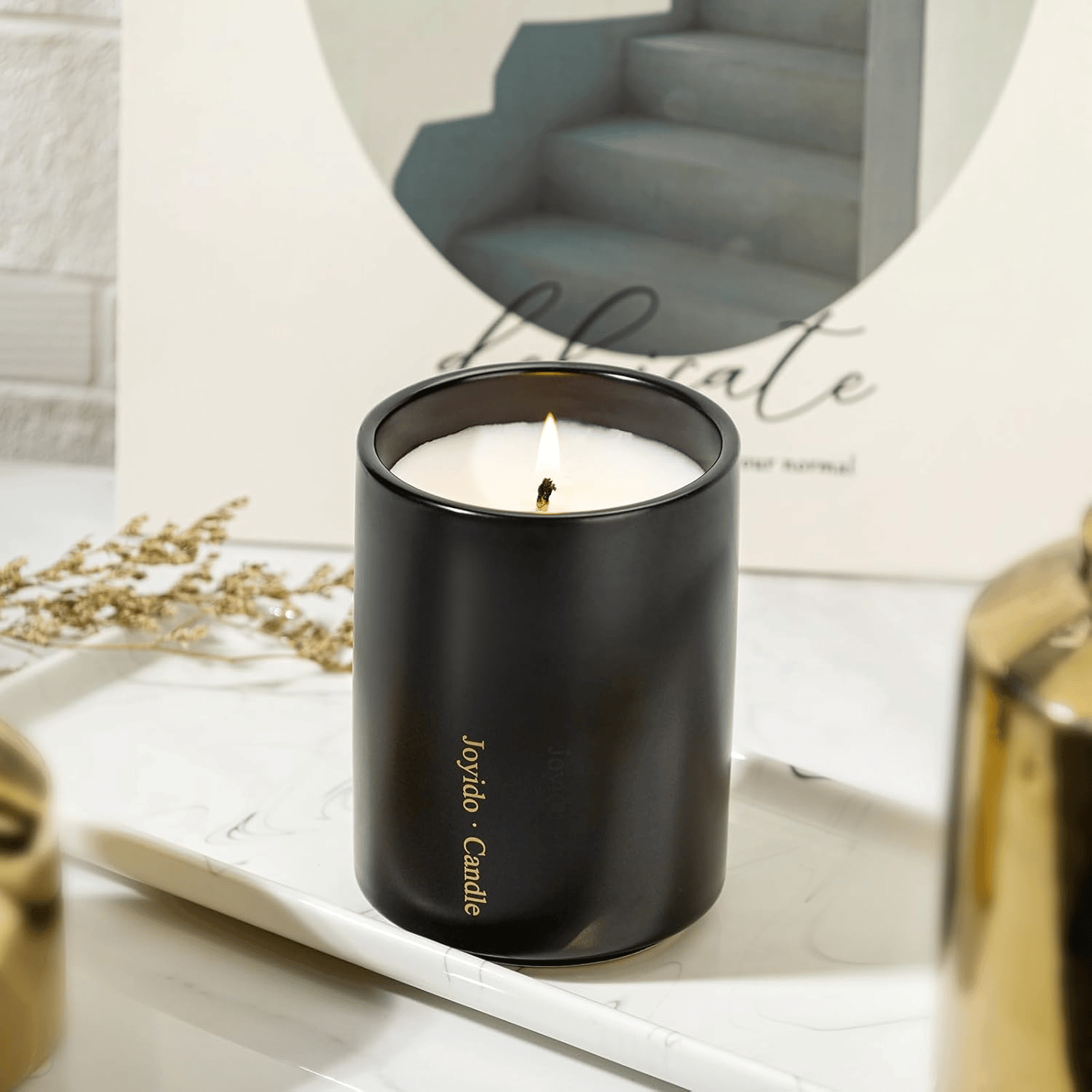 Lavender Black 14OZ Scented Candle — view 10