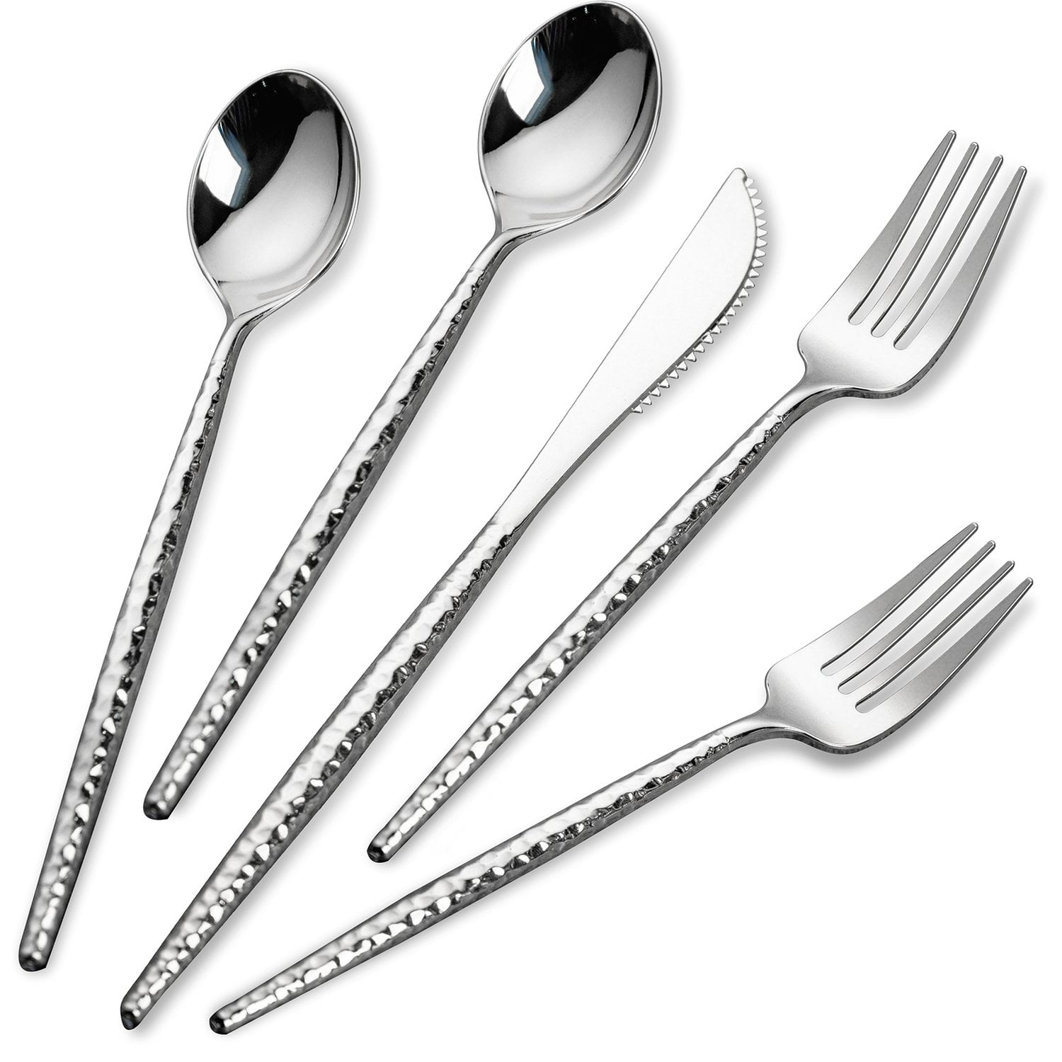 Silver Silverware Set (180 Pieces) — view 1
