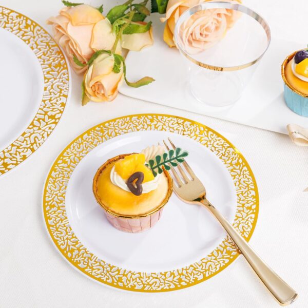 Gold Dinnerware Sets — view 5