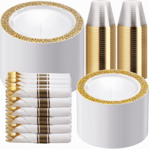 Gold Dinnerware Sets — view 1