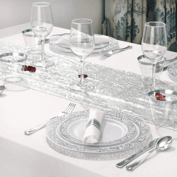 Silver Dinnerware Sets — view 5